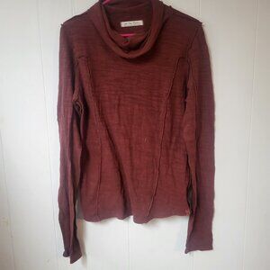 Women's We The Free Everyday Layering Long Sleeve Size L Turtle Neck Sweater